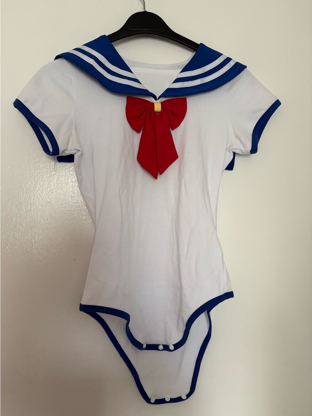 Little for Big Sailor One-Piece Bodysuit with Skirt